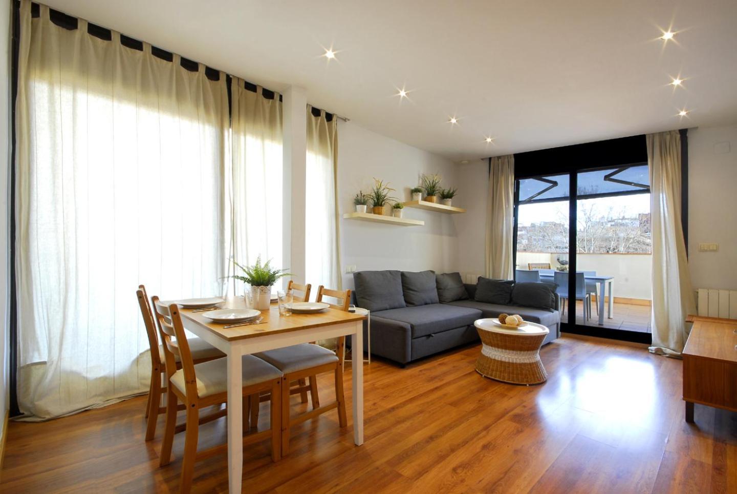 Centrico Apartamento Con Terraza Barcelona Exteriör bild